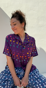 Funky Shirt - Double Cat Pois